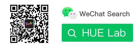 Scan to follow Hue Lab on WeChat